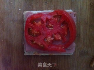 黄油茄味三明治的做法步骤：6