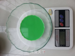斑兰蜜豆面包(中种)的做法步骤：2