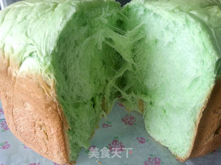斑兰蜜豆面包(中种)的做法步骤：12