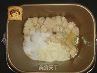 亚麻籽营养吐司（面包机手工整形版）的做法步骤：6