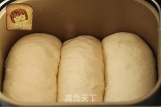 亚麻籽营养吐司（面包机手工整形版）的做法步骤：13