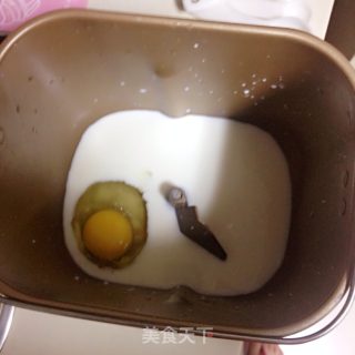 葡萄干吐司面包机版的做法步骤：2