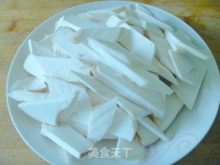 【上班族快手菜】杏鲍菇炒肉的做法步骤：2