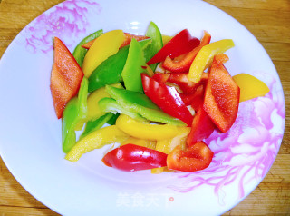【上班族快手菜】杏鲍菇炒肉的做法步骤：3