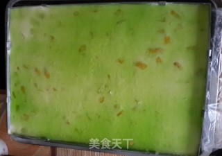足球场蛋糕的做法步骤：15