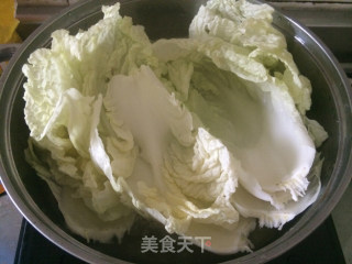 虾包白菜酿---农家菜的做法步骤：5