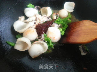 家庭制作酱烧墨鱼仔的做法步骤：13