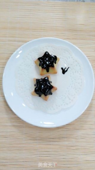 巧克力星星蛋糕的做法步骤：6