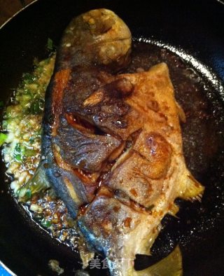 香煎金鲳鱼的做法步骤：5