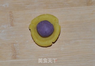 双薯糯米团的做法步骤：7