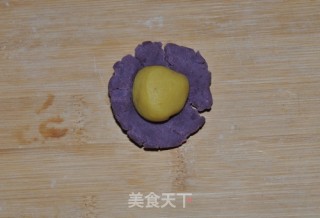 双薯糯米团的做法步骤：8