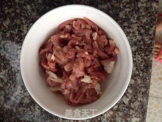 姜丝肉的做法步骤：2