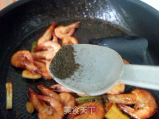 茄汁香爆虾的做法步骤：10