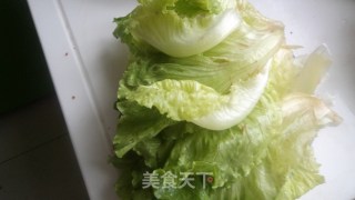 清炒生菜的做法步骤：1