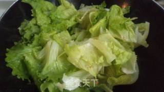 清炒生菜的做法步骤：3