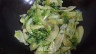 清炒生菜的做法步骤：4