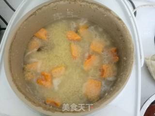 清香南瓜粥的做法步骤：4