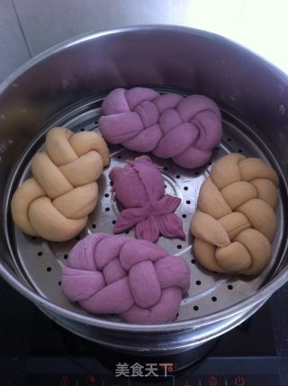 小金鱼馒头的做法步骤：18