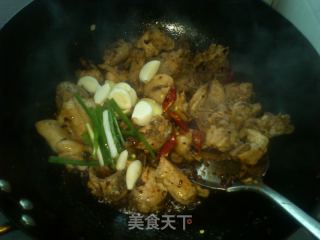 毛豆烧鸡块的做法步骤：4