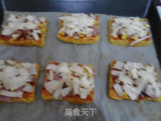 简易早餐披萨的做法步骤：4