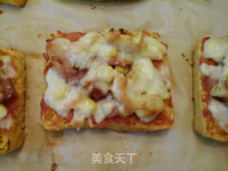 简易早餐披萨的做法步骤：6