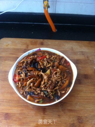 鱼香肉丝的做法步骤：11