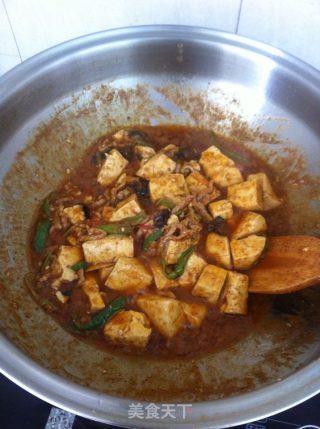 麻婆豆腐的做法步骤：13
