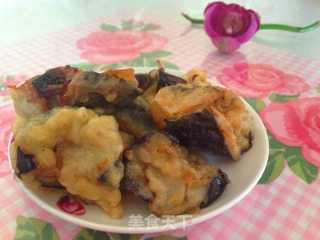 香酥茄块的做法步骤：1