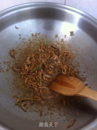 苦瓜烧肉丝的做法步骤：7