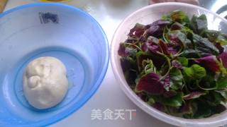 苋菜盒子的做法步骤：1