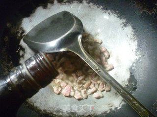 五花肉圆白菜炒荞麦面的做法步骤：5