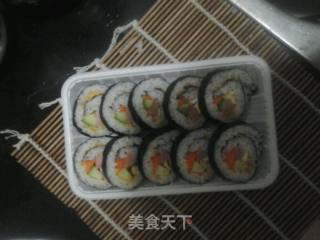 日式美味寿司的做法步骤：7