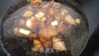彩椒红烧软骨的做法步骤：8