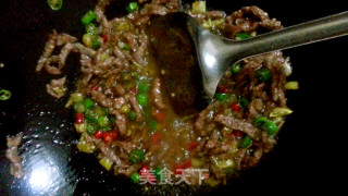 茭白牛肉丝的做法步骤：8