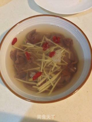 黄芪猪肝汤的做法步骤：7