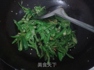 辣椒炒肉片的做法步骤：5