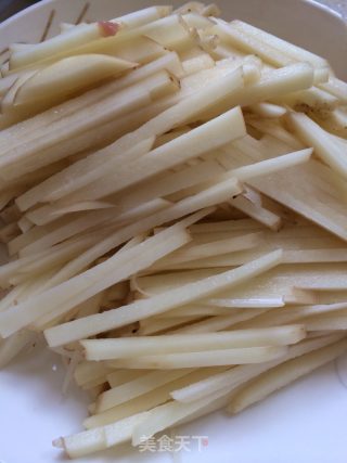 青椒肉丝土豆丝的做法步骤：3