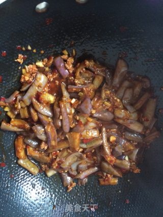 鱼香肉末茄子的做法步骤：5