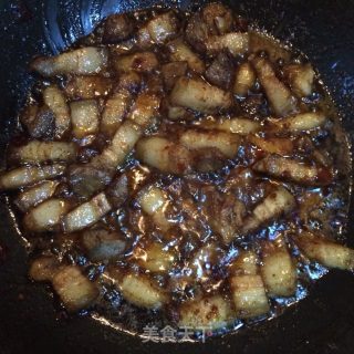 胡萝卜烧肉的做法步骤：3