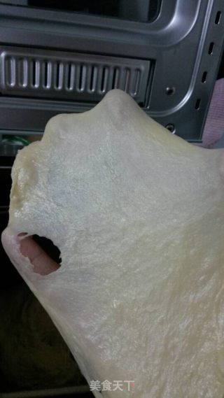 液种葡萄干吐司的做法步骤：3