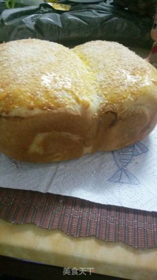 汤种椰香豆沙吐司的做法步骤：6