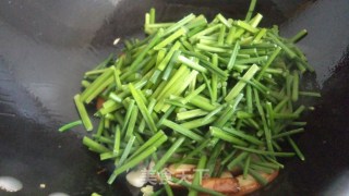 韭菜苔炒香干的做法步骤：5