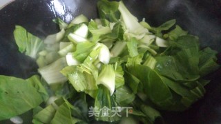 香菇青菜的做法步骤：4