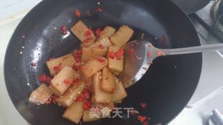 香煎米豆腐的做法步骤：5
