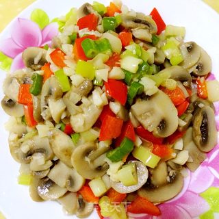 凉拌蘑菇的做法步骤：7