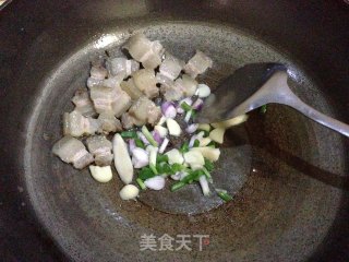 菜花粉丝煲的做法步骤：5
