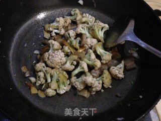 菜花粉丝煲的做法步骤：6