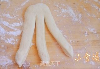 （夏日款）清新柠檬辫子面包的做法步骤：6
