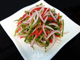 老虎菜的做法步骤：4
