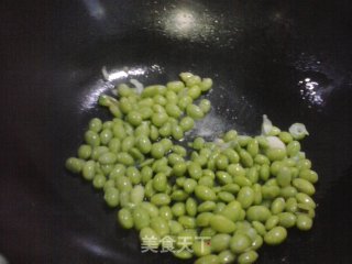 丝瓜毛豆的做法步骤：4